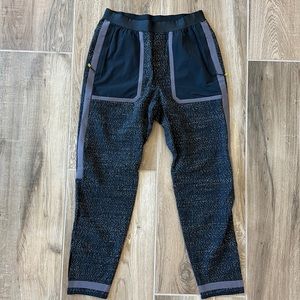 Men’s Lululemon Robert Geller Collab Pants Medium Black speckled white Joggers